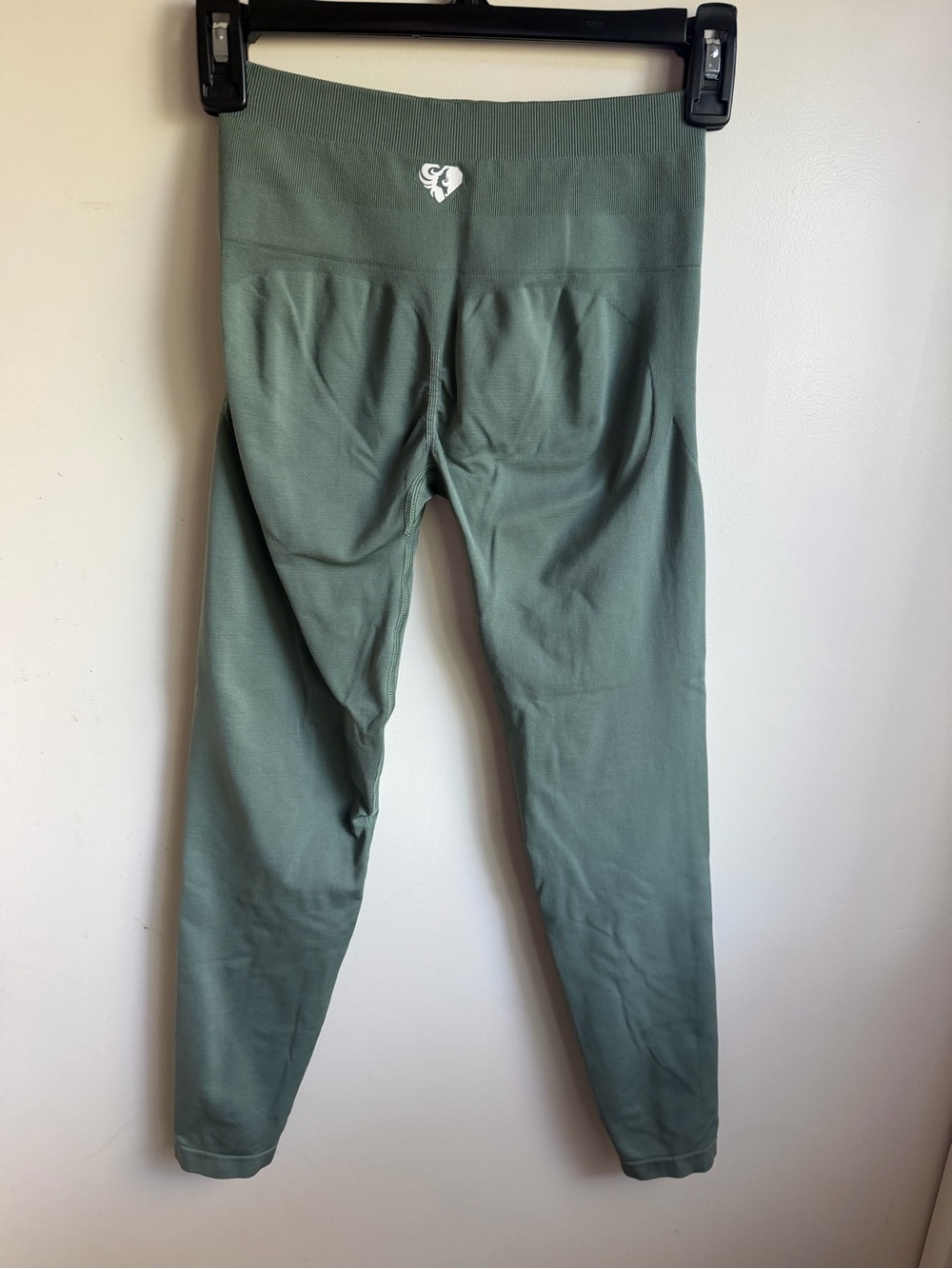 Women’s best High-Waist Sage Green Leggings - Picture 5 of 5